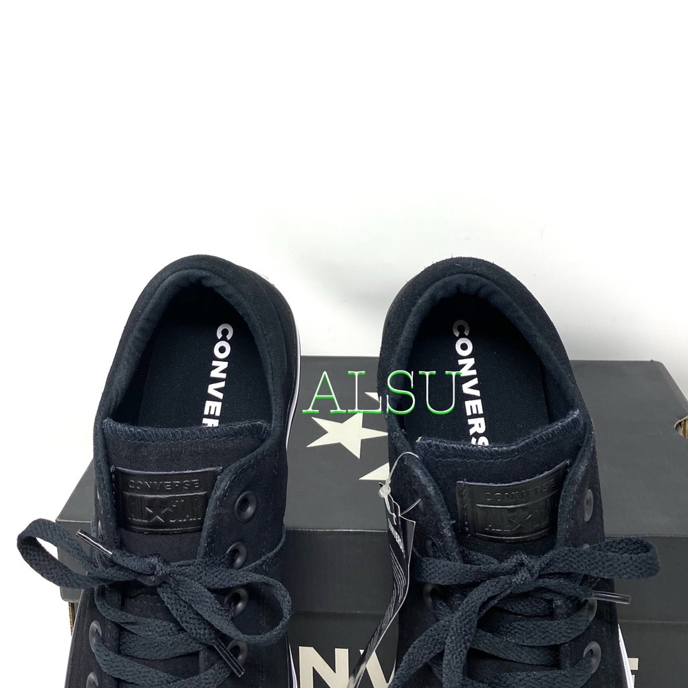 Converse Ctas Madison Suede Low Top Black Men’s - Picture 4 of 11